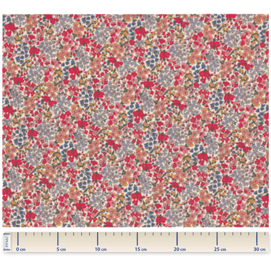 Coated fabric porcelaine rosée