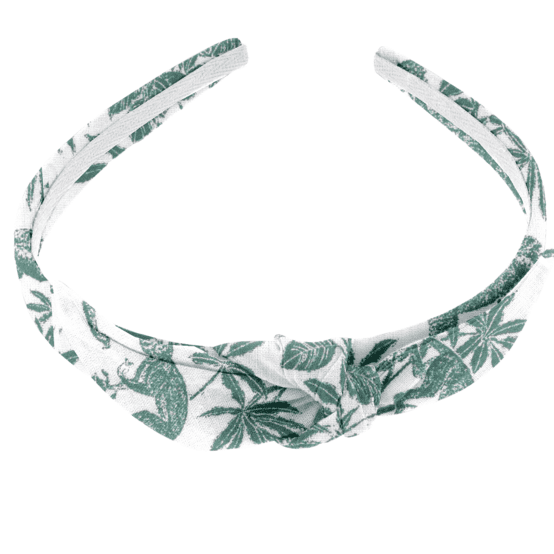 bow headband jungle vintage