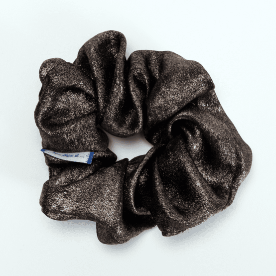 Scrunchie bronze lurex