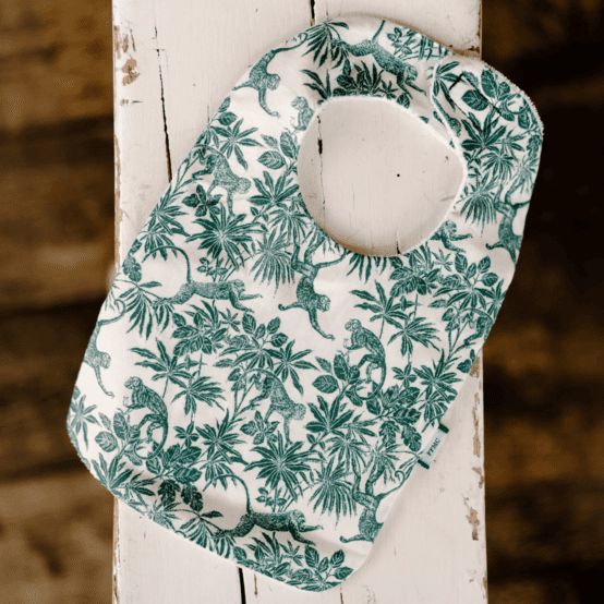 Bib - Baby size jungle vintage