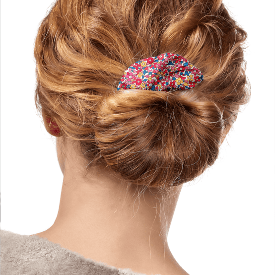 Wire headband retro cocktail de fleurs