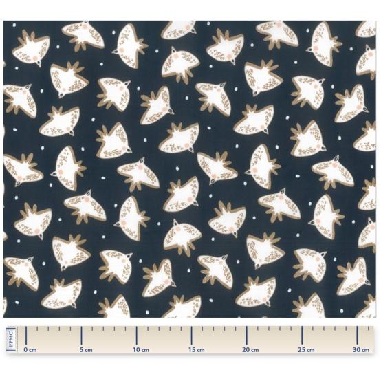 Cotton fabric envolée sauvage