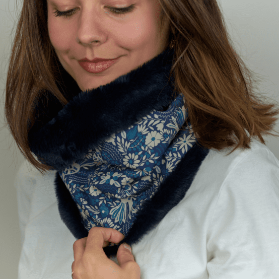 Adult Fur scarf snood parade royale