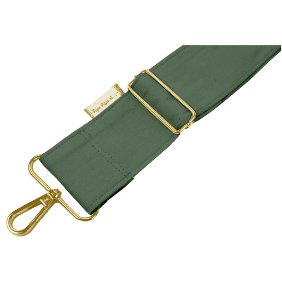 Wide shoulder strap vert fougère