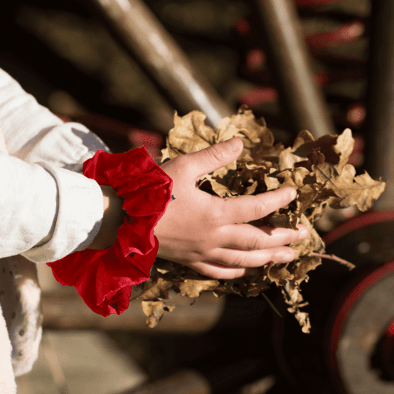 Scrunchie red