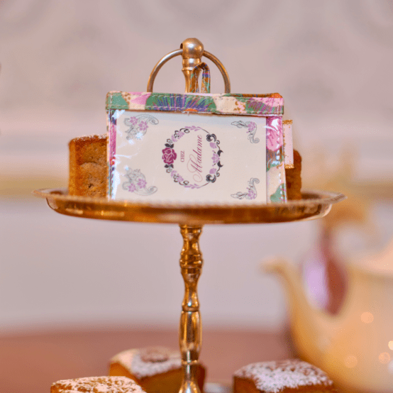 Badge Holder fleur de thé