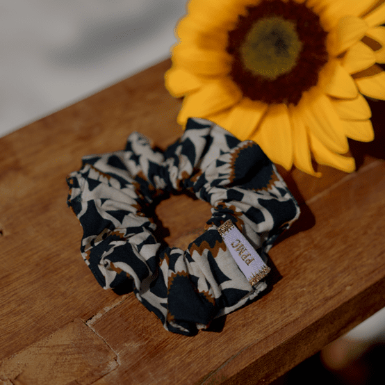 Small scrunchie attrape soleil