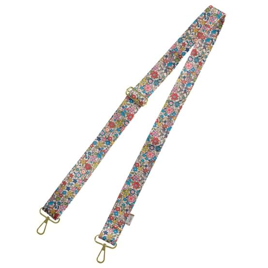 Narrow shoulder strap mille et une fleurs