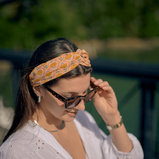 crossed headband shanti