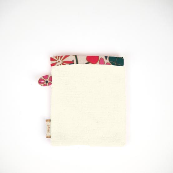 Make-up Remover Glove cerise en fleur