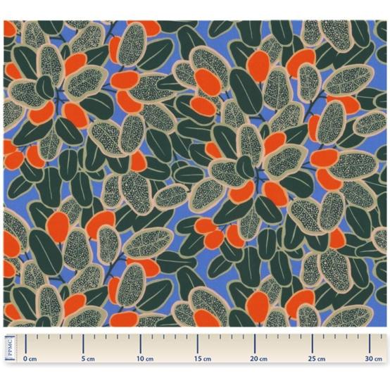 Cotton veil fabric kumquat party