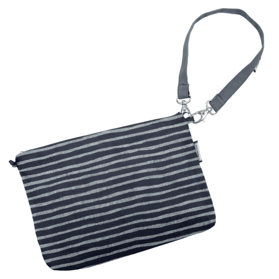 Removable strip anthracite gray