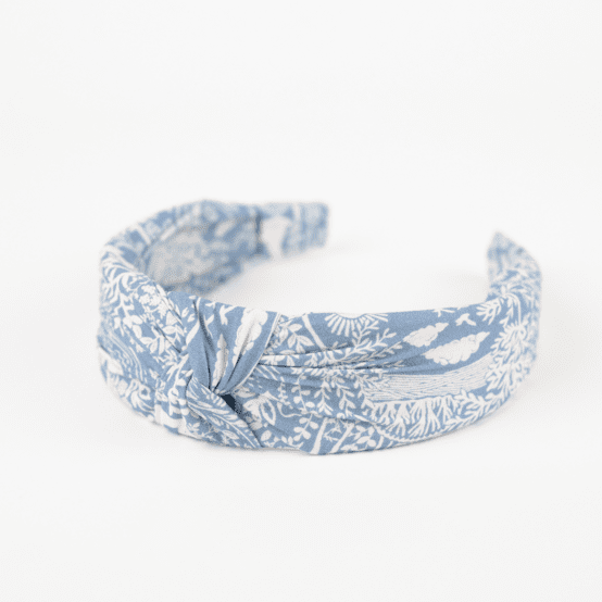 Large Crossed Headband toile de biche
