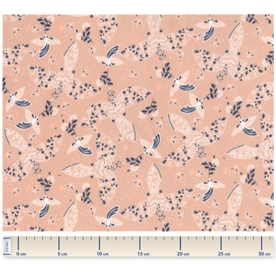 Cotton fabric oiseau bandana