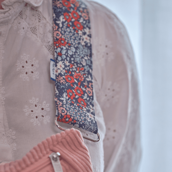 Wide shoulder strap jardin d'aurore