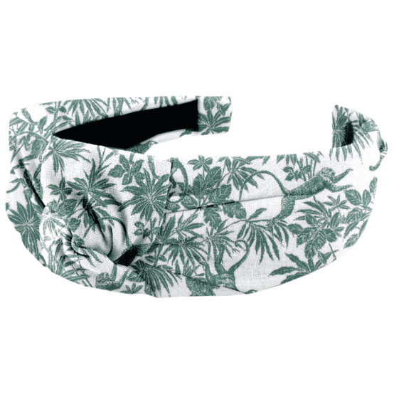 Large Crossed Headband jungle vintage