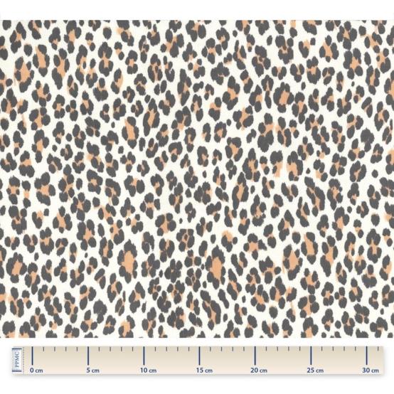 Coated fabric leopard