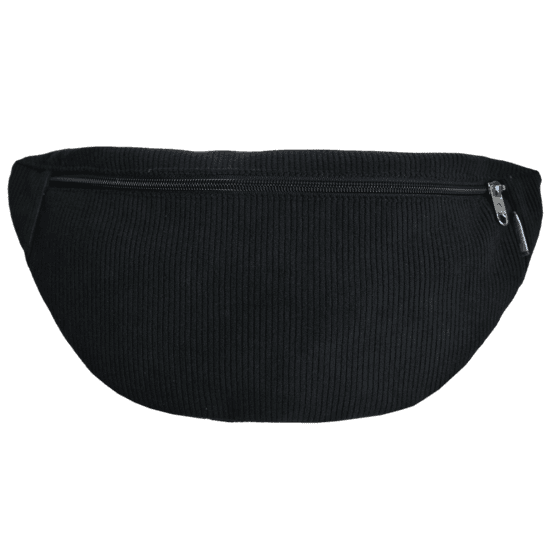 Banana bag black corduroy