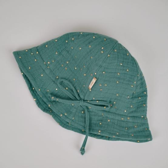 Sun Hat for baby gaze pois or eucalyptus