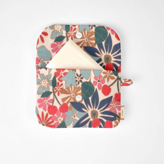 Soap Pouch cerise en fleur