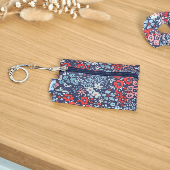 Keyring  wallet jardin d'aurore