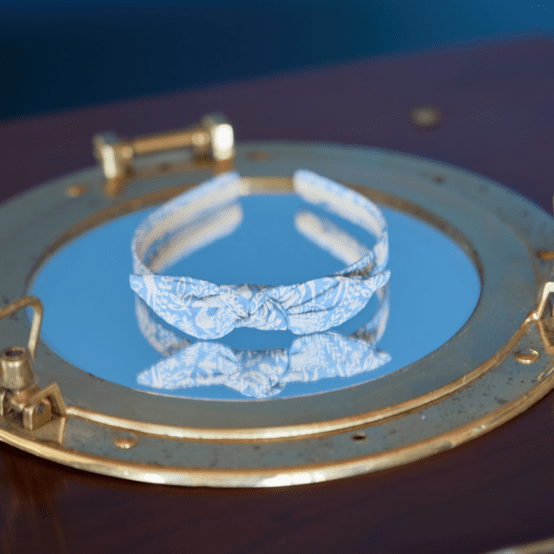 bow headband toile de biche