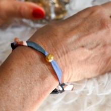 Lisa fabric bracelet vague d'automne