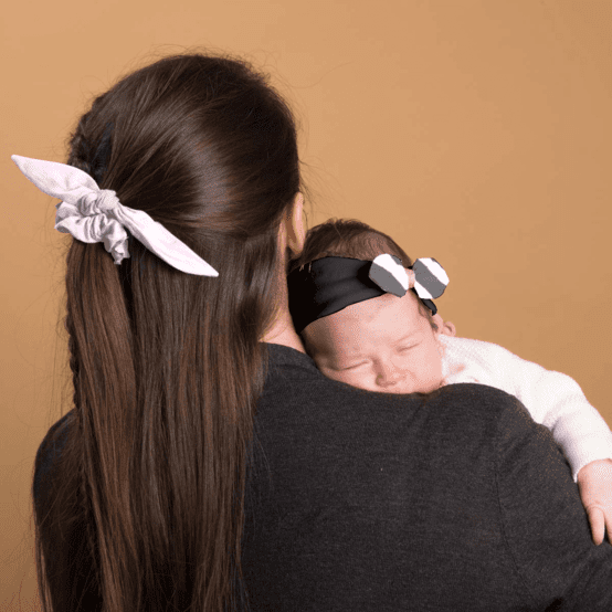 Bunny ear Scrunchie light pink