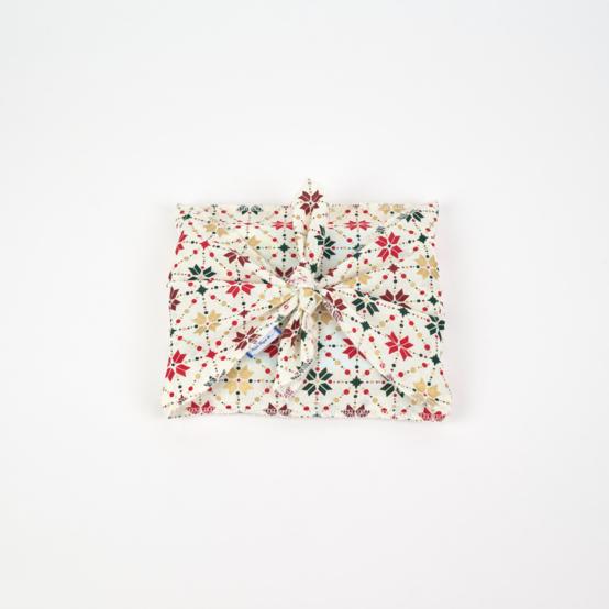 Fupochiki M (17.5 x 24 cm) ex2318 golden ecru scandinavian geometric