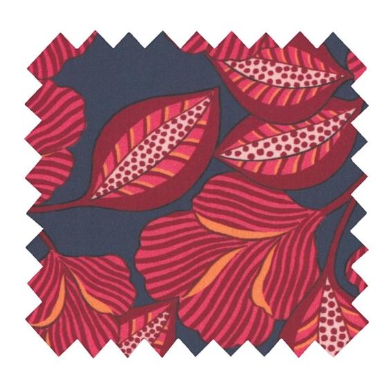 Cotton fabric ex2577 burgundy calyspo