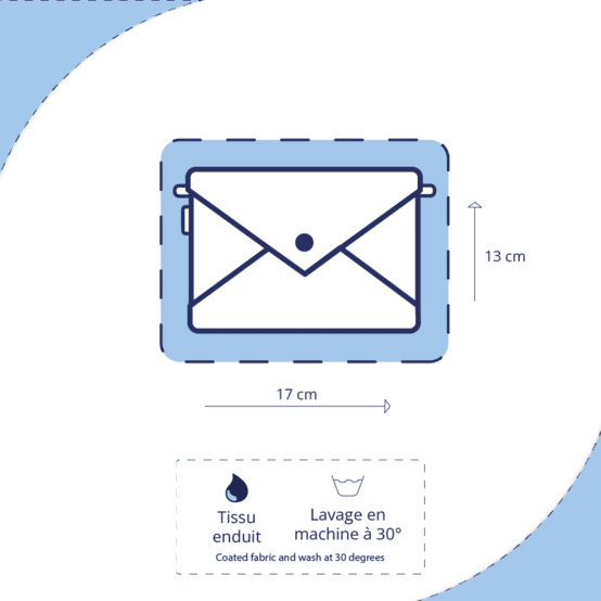 Medium envelope pocket parade royale