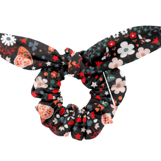 Bunny ear Scrunchie casse noisette