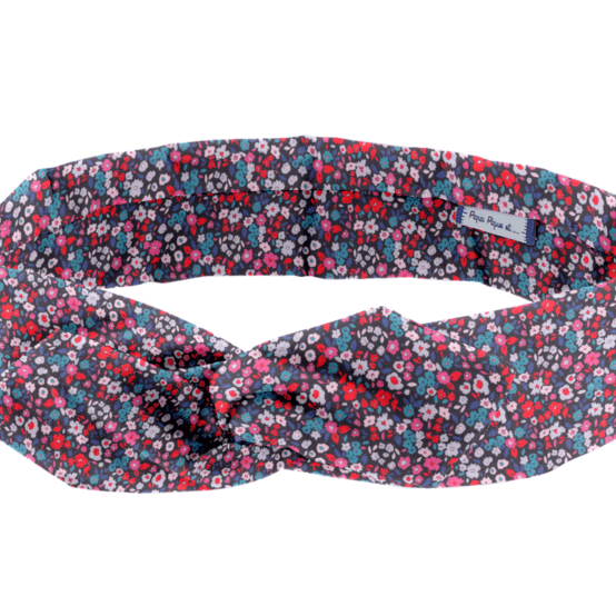 Wire headband retro romance fleurie