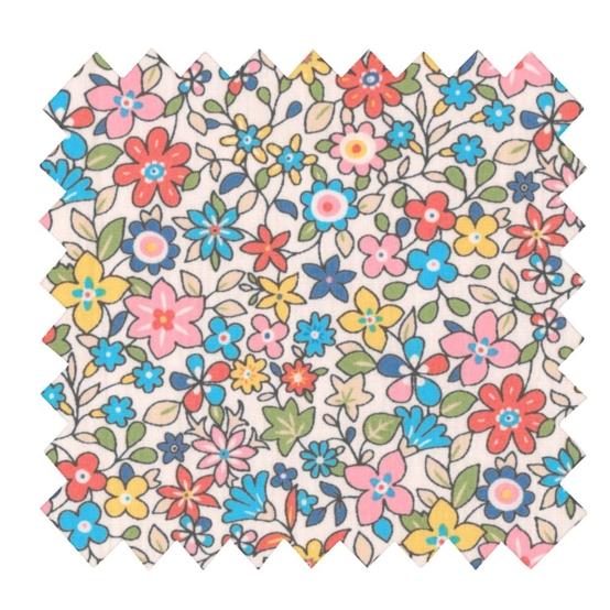 Cotton fabric mille et une fleurs