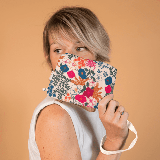 Coton clutch bag parfum d'antan