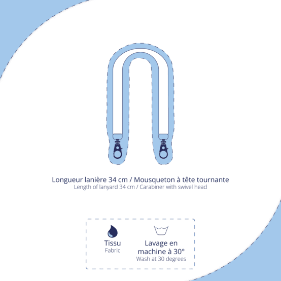 Removable strip vert fougère