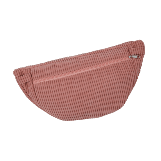 Small banana bag blush pink corduroy
