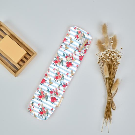 Toothbrush bag horizons fleuris