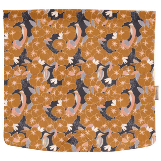 Square flap of saddle bag  coton d'or