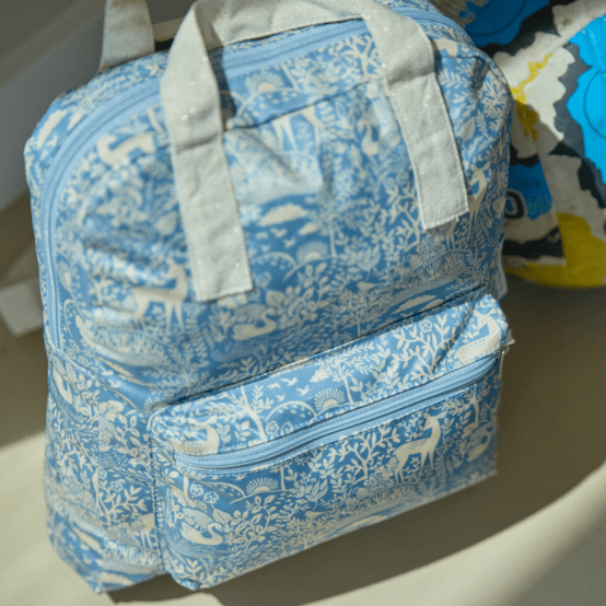 Gaby small backpack toile de biche
