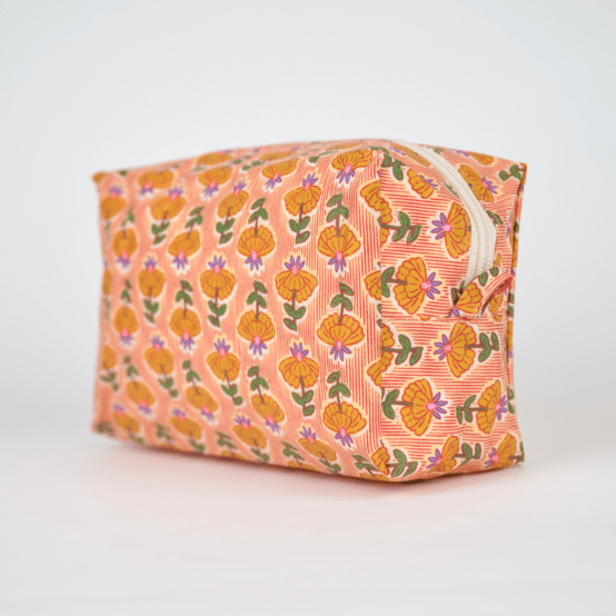 Rectangular toiletry bag shanti