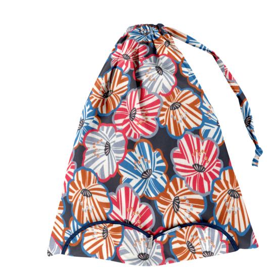 Lingerie bag anémones rayées