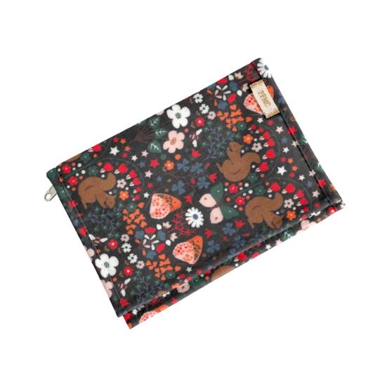 Compact wallet casse noisette