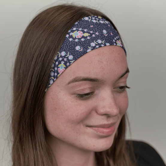 Stretch jersey headband  bleudana
