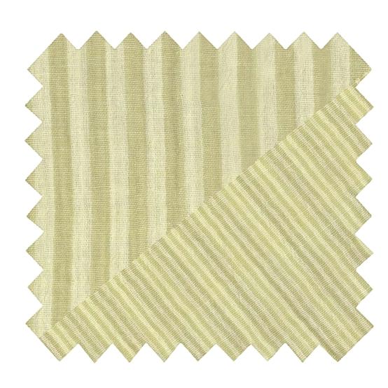 Cotton Fabric ex2627 almond green striped gauze