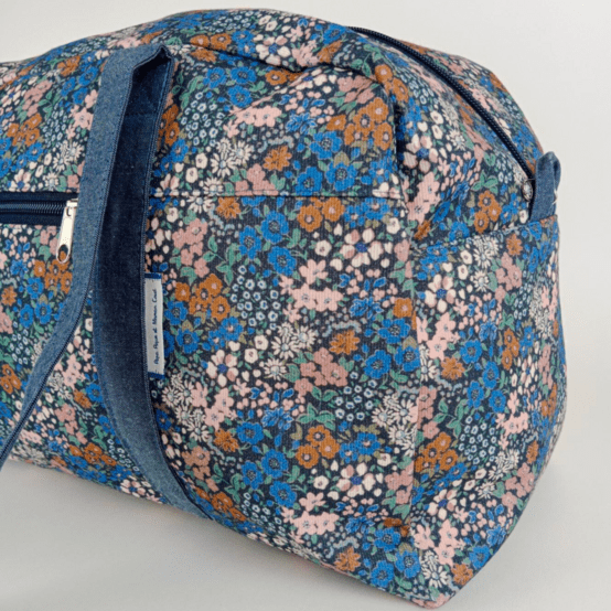 Sac week-end monet lilas