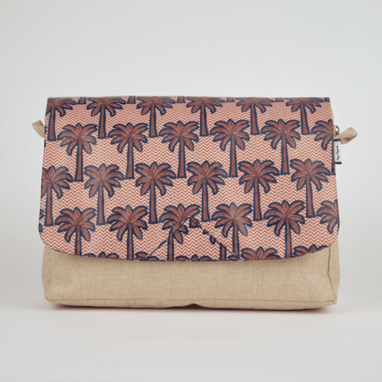 Square flap of saddle bag  palmeraie