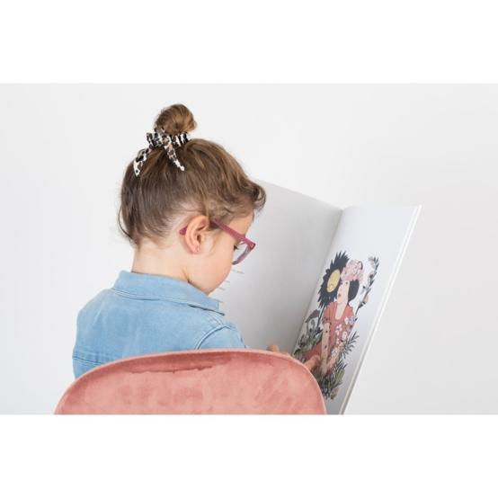 Bunny ear Scrunchie leopard