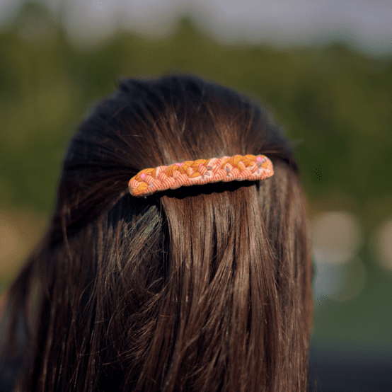 Plait hair slide shanti