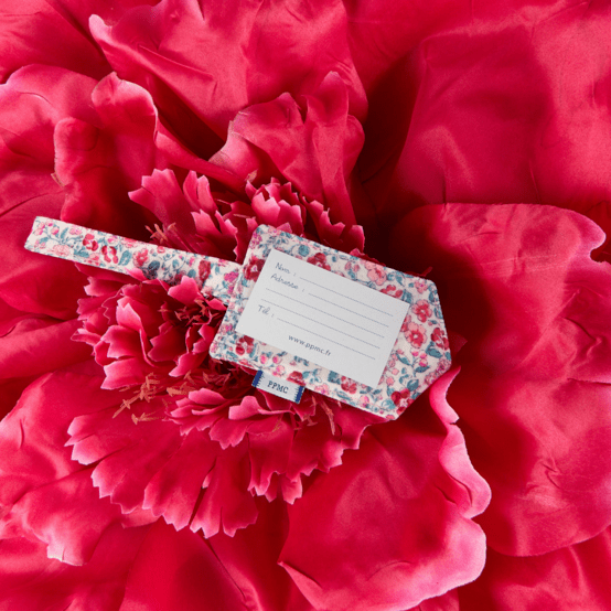 Luggage Tag rose grenadine